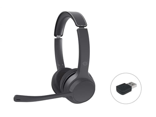 Conceptronic POLONA04BA Wireless Headset (Black)