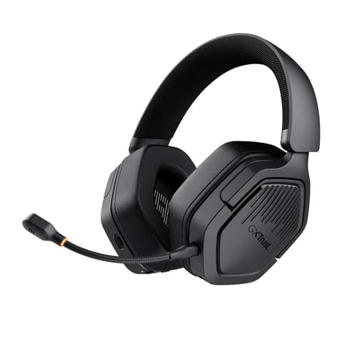 Trust 25491 GXT 493 Carus Headset Wired & Wireless Head-band, Helmet Gaming USB Type-C USB Type-A Bluetooth Black