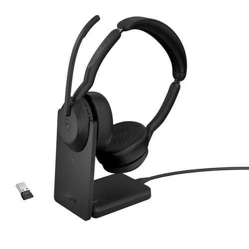 Jabra Evolve2 55 Bluetooth Headset MS Stereo USB-A