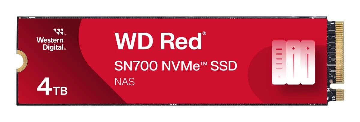 Western Digital 4TB Red SN700 NVMe SSD