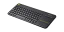 Logitech Wireless Touch Keyboard K400 Plus Spanish (Black)