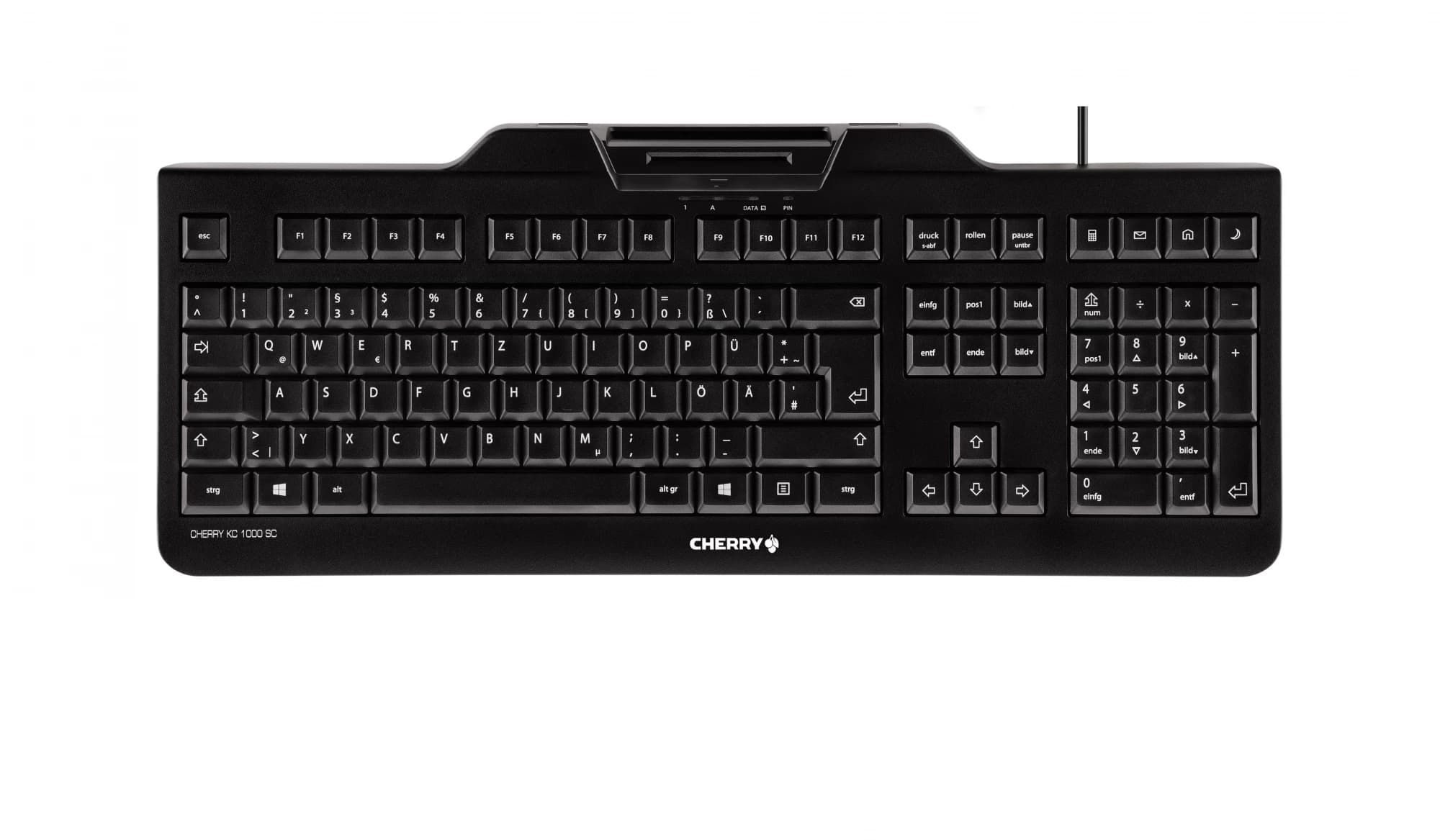 Cherry KC 1000 SC Smartcard US English (Black)