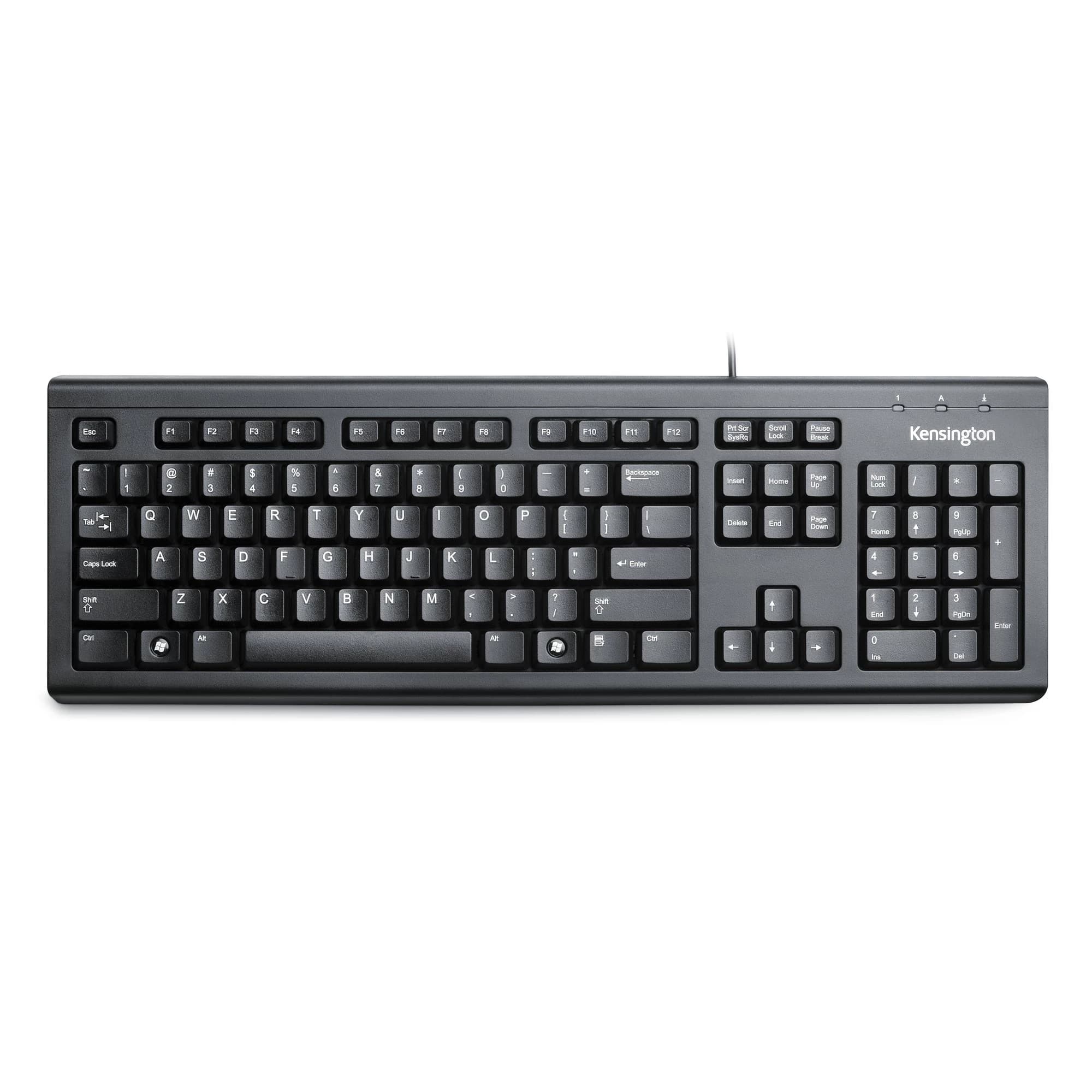 Kensington ValuKeyboard Wired UK (Black)