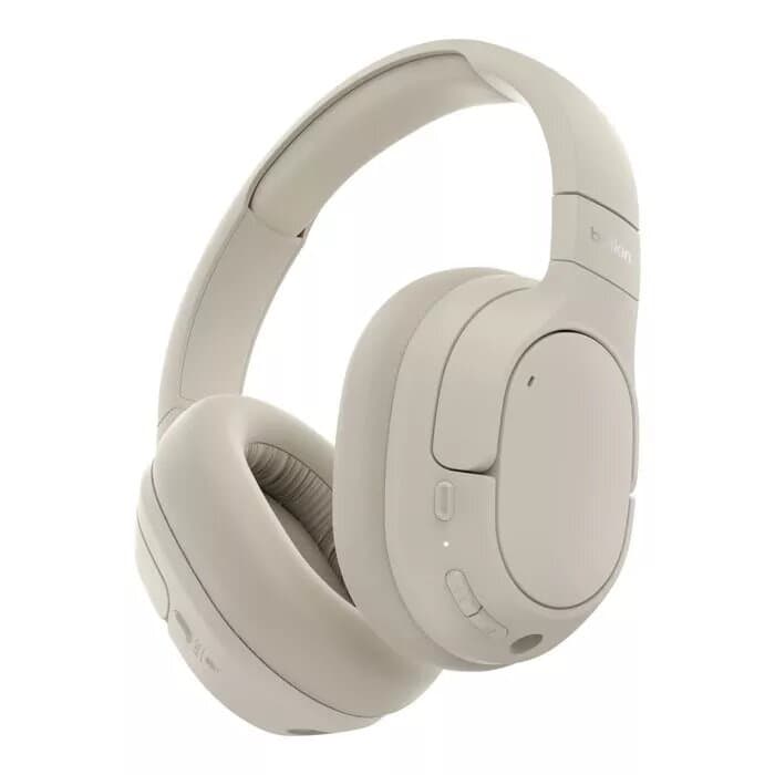 Belkin SoundForm Isolate ANC Over-Ear Wireless (Sand)