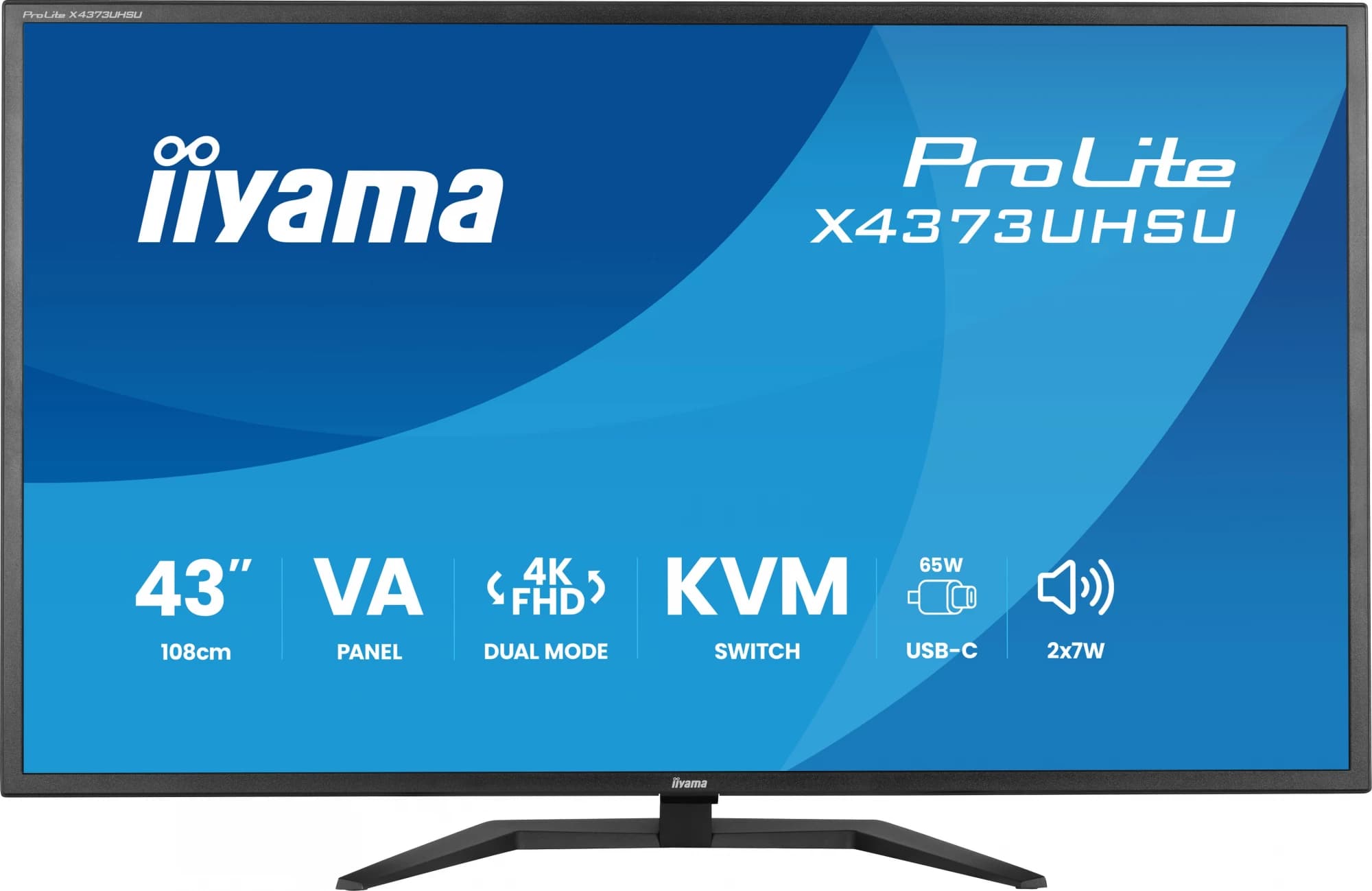 IIYAMA X4373UHSU-B2 43" 4K VA