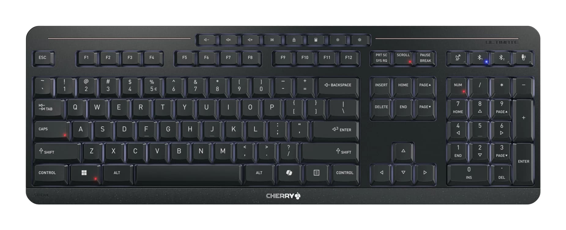 CHERRY Stream Keyboard Ultimate US (Black)