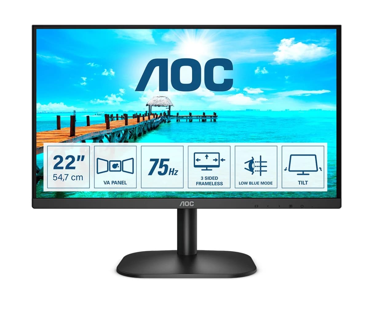 AOC 22B2H 21.5" FHD VA 75Hz