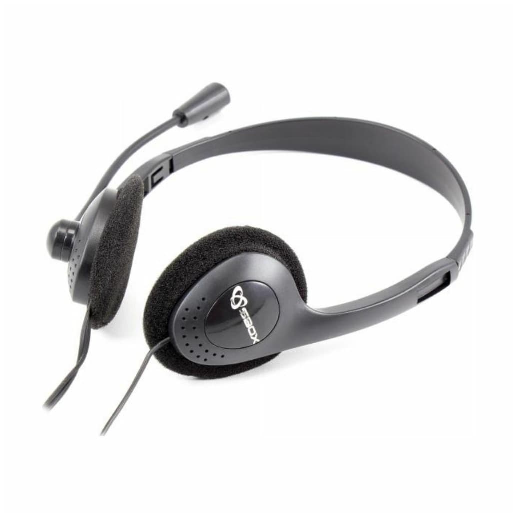 Slualke Sbox naglavne z 2x3,5mm HS-201 črne