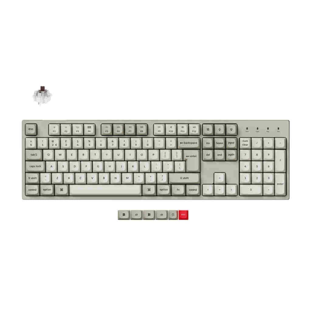 Keychron C2 Pro 8K RGB Super Brown Switch UK