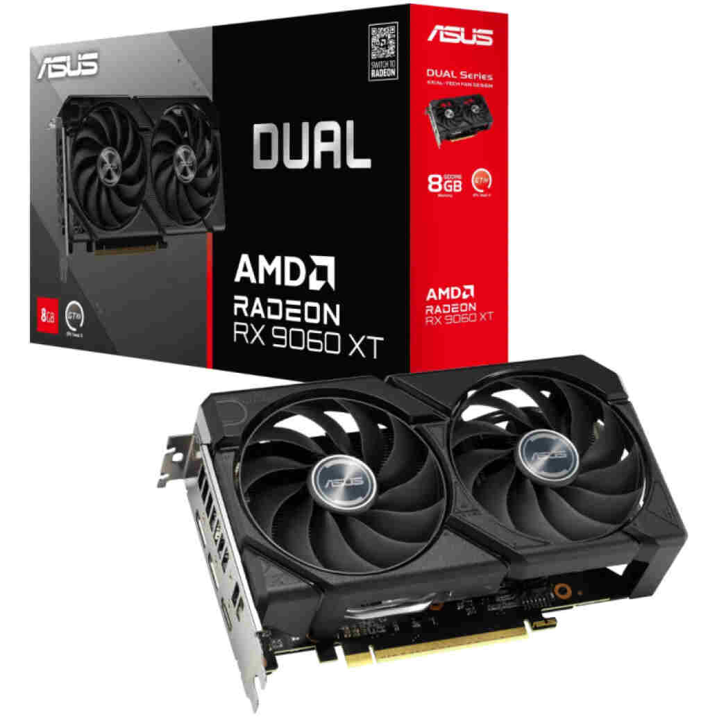 ASUS RX 9060 XT Dual 8GB