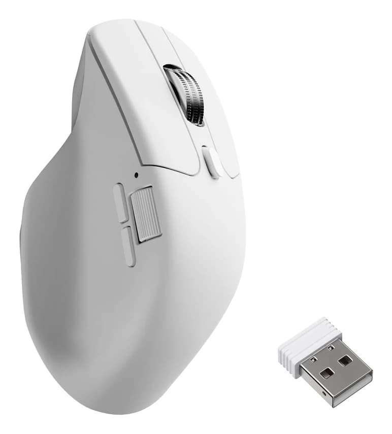 Keychron M6 1000Hz Wireless Mouse (White)