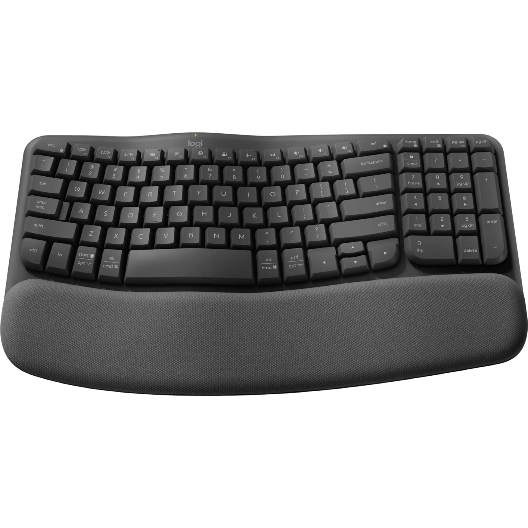 Logitech Wave Keys for Business German (Graphite)