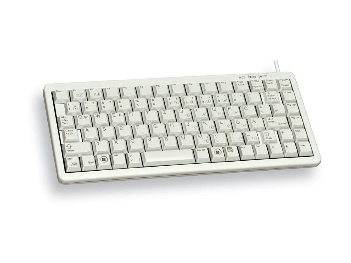 Cherry G84-4100 Compact Keyboard US (Grey)
