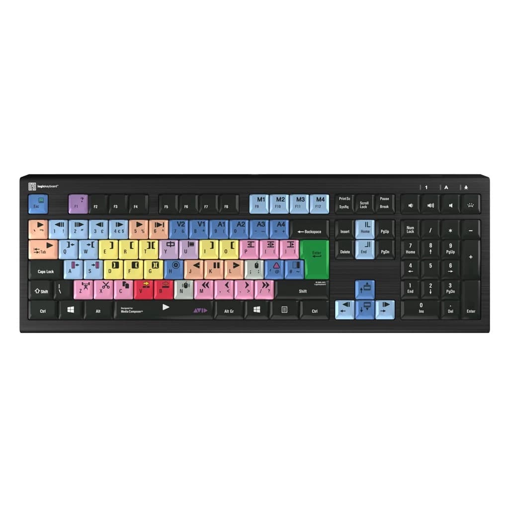 Logickeyboard Avid Media Composer Astra 2 PC UK