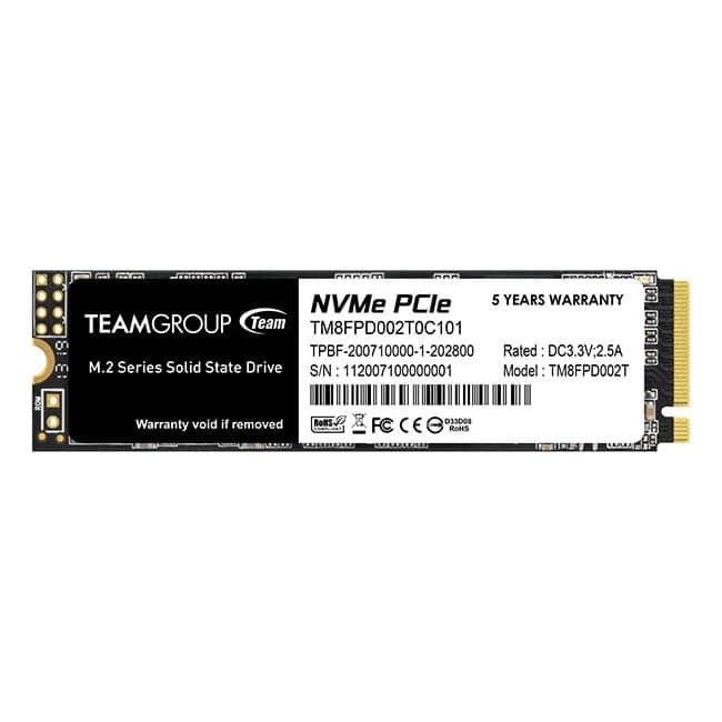 TEAMGROUP 2TB MP33 Pro NVMe SSD