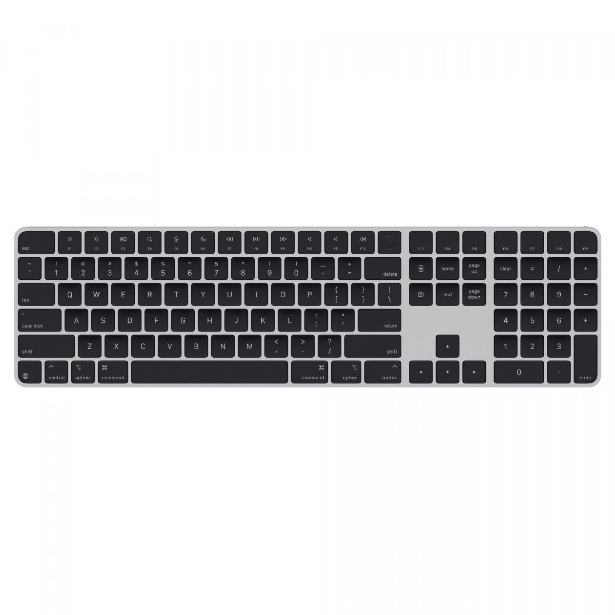 Apple Magic Keyboard with Touch ID and Numeric Keypad (Black Keys) US English