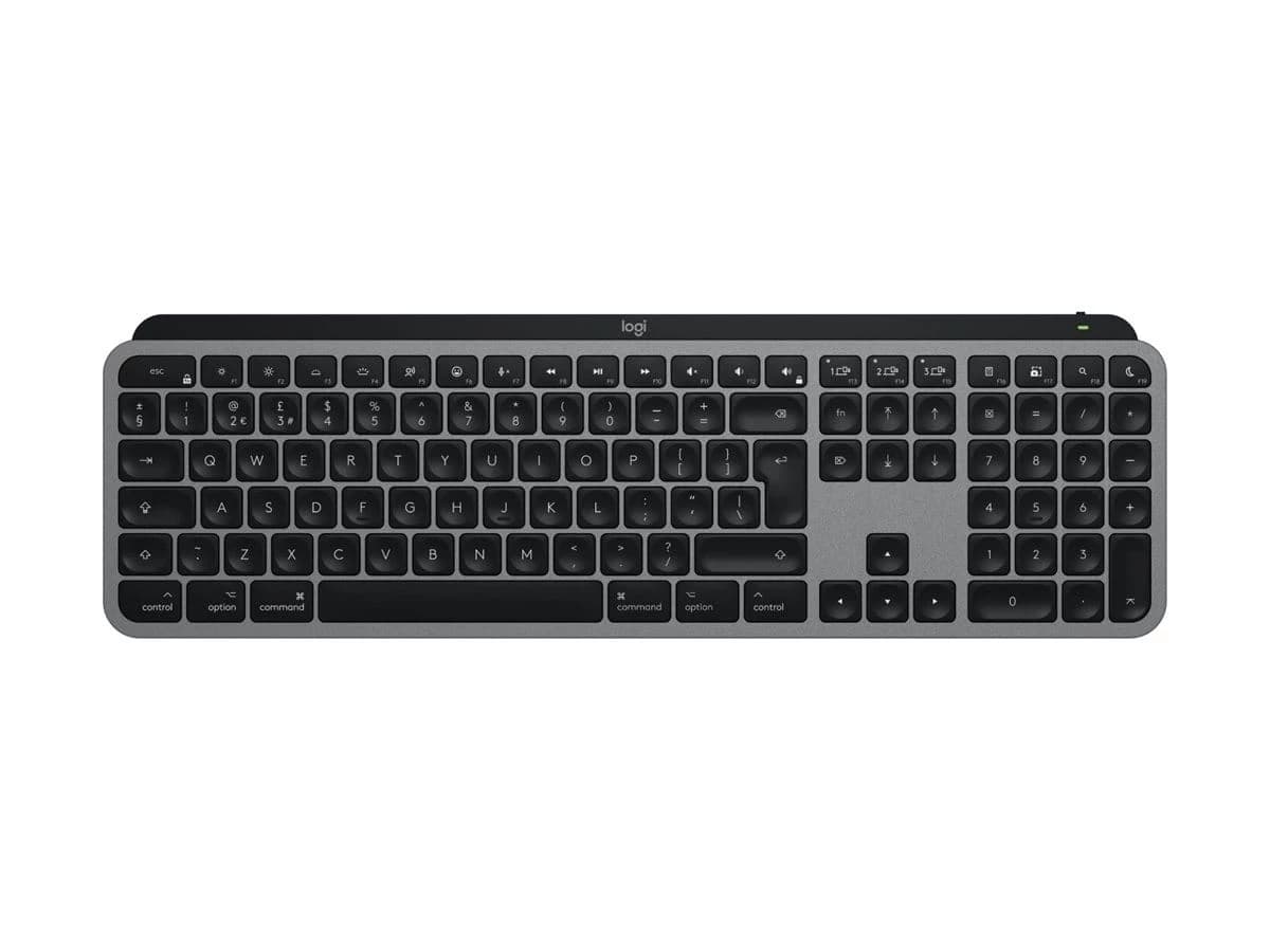 Logitech MX Keys S for Mac (Space Grey) Nordic