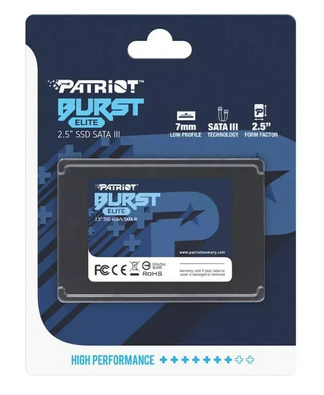 Patriot 120GB Burst Elite SATA SSD