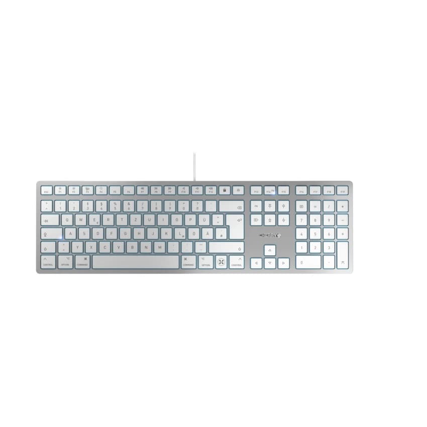 Cherry KC 6000C for Mac DE (Silver/White)