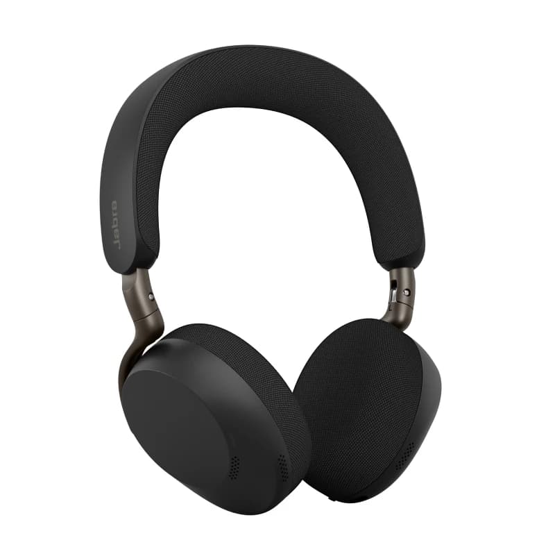 Jabra Evolve3 75 Link390c MS Stereo with Wireless Charging Pad (Black)