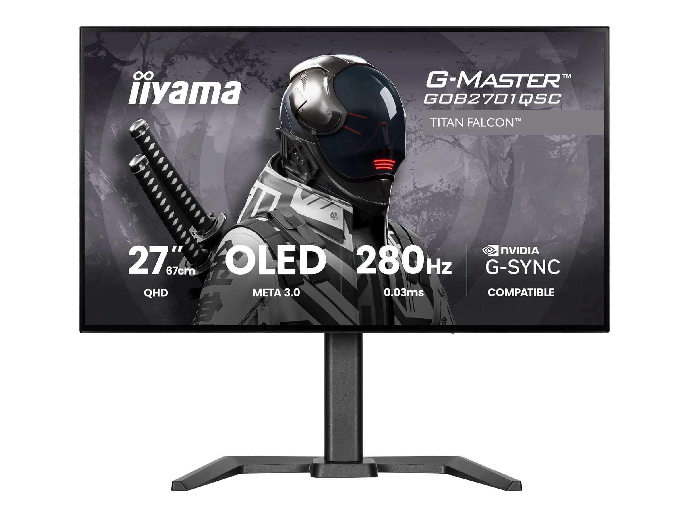 IIYAMA GOB2701QSC-B1 27" QHD OLED 280Hz