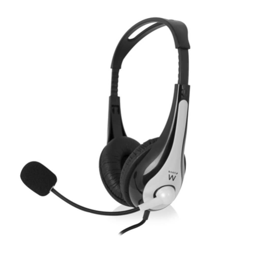 Slualke naglavne 2x 3,5mm stereo Ewent nadzor glasnosti - z