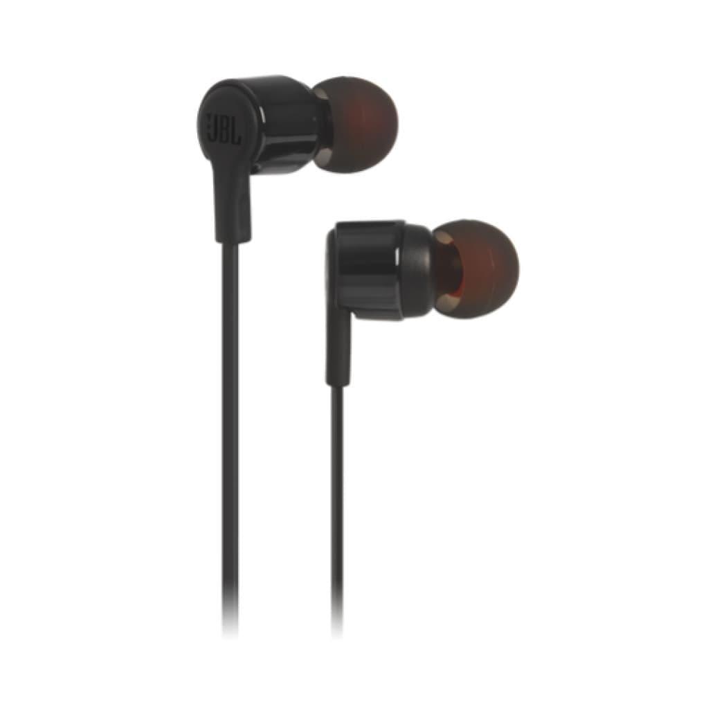 Slualke ušesne 1x 3,5mm stereo JBL T210 z črne