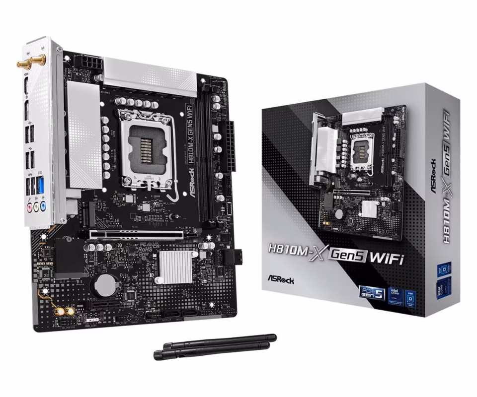 ASRock MB H810 S1851 MATX/H810M-X GEN5